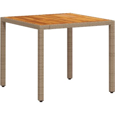 vidaXL Mebel Ogrodowy Beż Brąz - Mebel Ogrodowy vidaXL Mebel Ogrodowy Beż Brąz - Mebel Ogrodowy