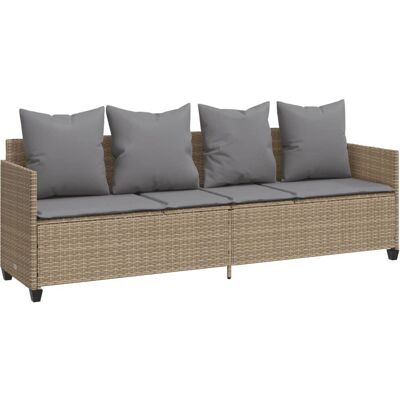 vidaXL Outdoor Chair - Langlebiger Synthetischer Rattan - Bequem & Verstellbar vidaXL Outdoor Chair - Langlebiger Synthetischer Rattan - Bequem & Verstellbar