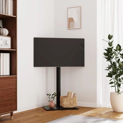 vidaXL Sorte hjørne TV-stativ til 32-65 tommer vidaXL Sorte hjørne TV-stativ til 32-65 tommer