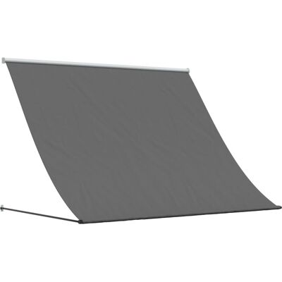 vidaXL Markise - 250x150 cm - Anthrazit - Stoff & Stahl vidaXL Markise - 250x150 cm - Anthrazit - Stoff & Stahl