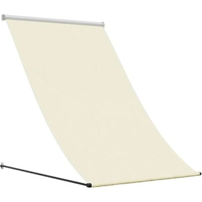 Toldo Retrátil vidaXL Creme 150x150 cm Tecido e Aço - Toldo Retrátil Toldo Retrátil vidaXL Creme 150x150 cm Tecido e Aço - Toldo Retrátil