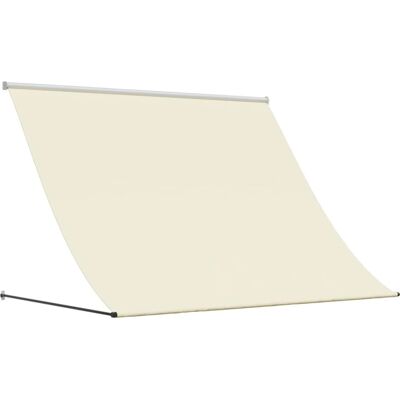 vidaXL Markise Einziehbar Stoff Und Stahl Creme 200 x 150 cm vidaXL Markise Einziehbar Stoff Und Stahl Creme 200 x 150 cm