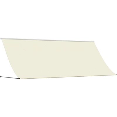 vidaXL Markise - uittrekbar - 400x150 - Stoff - Stahl - Creme - Produktart vidaXL Markise - uittrekbar - 400x150 - Stoff - Stahl - Creme - Produktart