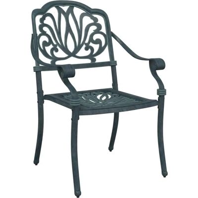 vidaXL Gartentisch und Stühle im 3er Set Grün vidaXL Gartentisch und Stühle im 3er Set Grün
