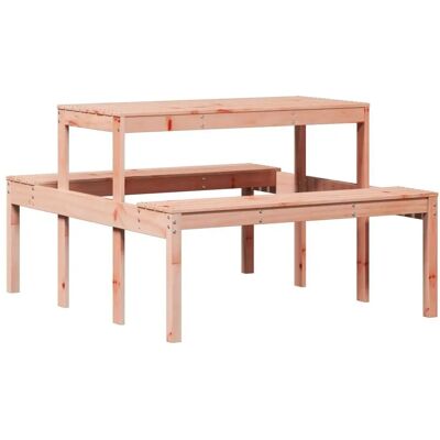 vidaXL Houten Picknicktafel - 110x134x75 cm Tuinmeubelen vidaXL Houten Picknicktafel - 110x134x75 cm Tuinmeubelen