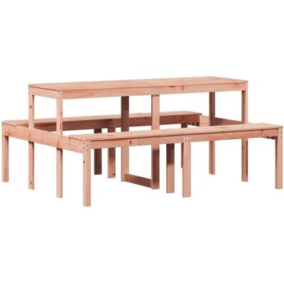 vidaXL Gartentisch aus Holz 160x134x75 cm - Picknicktisch vidaXL Gartentisch aus Holz 160x134x75 cm - Picknicktisch