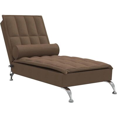 vidaXL Massagelounge - Holdbart stof, Vibrations, Moderne vidaXL Massagelounge - Holdbart stof, Vibrations, Moderne