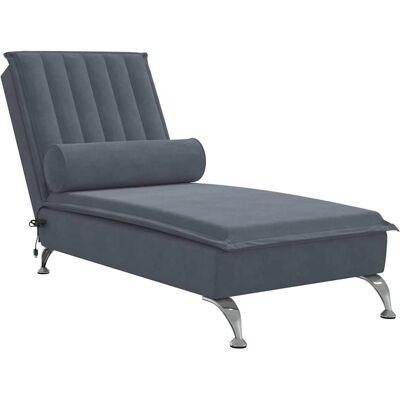 Vidaxl - Massagesofa med Velourpude - Modernt Design Vidaxl - Massagesofa med Velourpude - Modernt Design