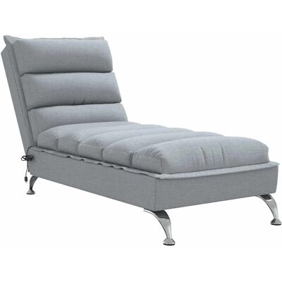 VIDAXL Lysegråt Massage Repossofa VIDAXL Lysegråt Massage Repossofa