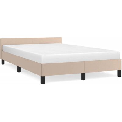 VidaXL 379546 Bettgestell - Kunstleder, 120x190, braun - Bettgestell VidaXL 379546 Bettgestell - Kunstleder, 120x190, braun - Bettgestell