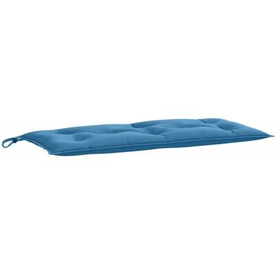 vidaXL Tuinbankkussen Melange Blauw - Tuinbank vidaXL Tuinbankkussen Melange Blauw - Tuinbank