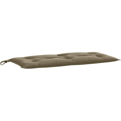 vidaXL Tuinbankkussen Melange Taupe - Tuinbank vidaXL Tuinbankkussen Melange Taupe - Tuinbank