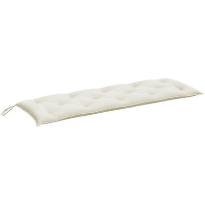 vidaXL Tuinbank Kussen - Melange Crème - 150x50x7 cm - Tuinbank Kussen vidaXL Tuinbank Kussen - Melange Crème - 150x50x7 cm - Tuinbank Kussen
