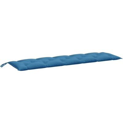 vidaXL Tuinbankkussen Melange Blauw - Tuinbank vidaXL Tuinbankkussen Melange Blauw - Tuinbank