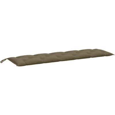 vidaXL Gartenbankkissen - Melange Taupe - 180x50x7 cm - Gartenbank vidaXL Gartenbankkissen - Melange Taupe - 180x50x7 cm - Gartenbank