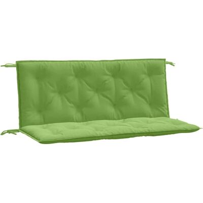 vidaXL Tuinkussens voor bank - Melange Groen - 2 stuks - 120x50x7 cm vidaXL Tuinkussens voor bank - Melange Groen - 2 stuks - 120x50x7 cm
