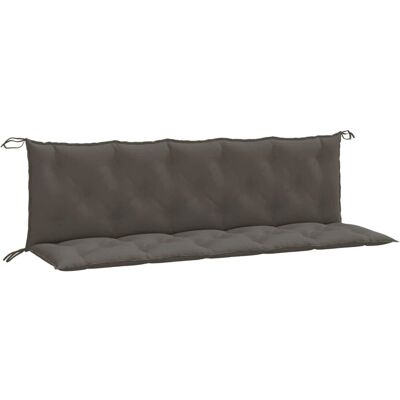 vidaXL Tuinbankkussens - Donkergrijs - 180x50x7cm vidaXL Tuinbankkussens - Donkergrijs - 180x50x7cm