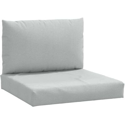 vidaXL Poduszki na palety - Jasnoszare - 2 sztuki - Pallet cushion vidaXL Poduszki na palety - Jasnoszare - 2 sztuki - Pallet cushion