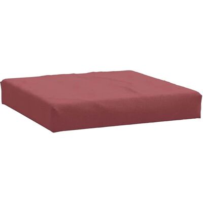 vidaXL Paletkussen Melange Wijnrood - Pallet Cushion vidaXL Paletkussen Melange Wijnrood - Pallet Cushion