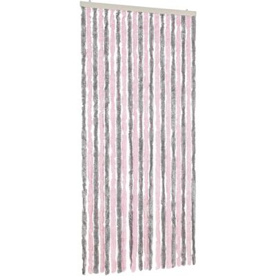 Cortina Mosquitera VidaXL Plata Gris Rosa - Pantalla para Insectos 90x220cm Chenille Cortina Mosquitera VidaXL Plata Gris Rosa - Pantalla para Insectos 90x220cm Chenille