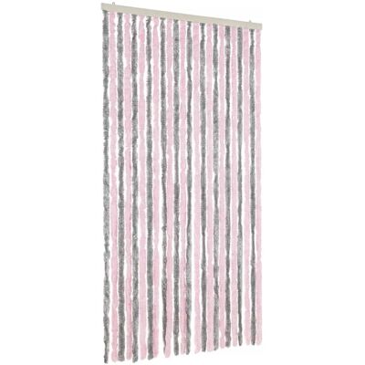 Cortina Antimoscas vidaXL Plateada y Rosa - Ventana, 100x220 cm Cortina Antimoscas vidaXL Plateada y Rosa - Ventana, 100x220 cm