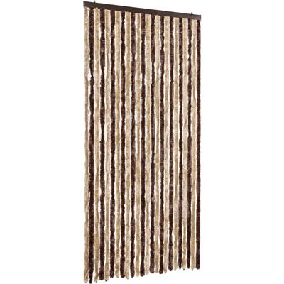 vidaXL Rideau Mosquitera Porte Beige et Marron Clair - Rideau Mosquitera - Publicité vidaXL Rideau Mosquitera Porte Beige et Marron Clair - Rideau Mosquitera - Publicité