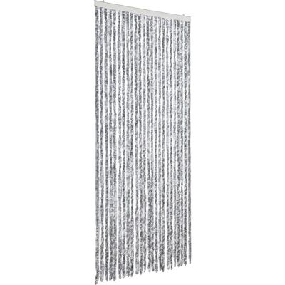 vidaXL White and Grey Fly Curtain - 100x200 cm - Insect Screen vidaXL White and Grey Fly Curtain - 100x200 cm - Insect Screen