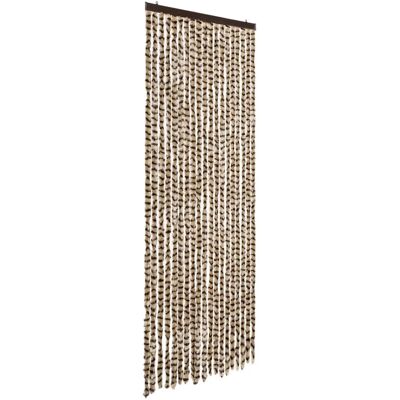 vidaXL Fliegengitter beige braun 56x200cm chenille - Fliegenvorhang vidaXL Fliegengitter beige braun 56x200cm chenille - Fliegenvorhang