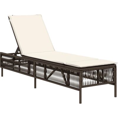 vidaXL Chaise d'extérieur - Rotin synthétique, Acier Crème, Blanc - Chaise d'extérieur - Publicité vidaXL Chaise d'extérieur - Rotin synthétique, Acier Crème, Blanc - Chaise d'extérieur - Publicité