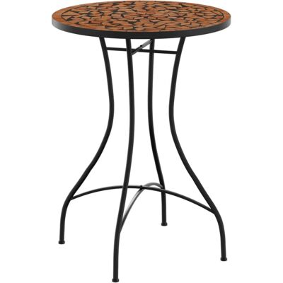 vidaXL Mosaïk bistrotafel 50 x 70 cm keramiek - tuin tafels vidaXL Mosaïk bistrotafel 50 x 70 cm keramiek - tuin tafels