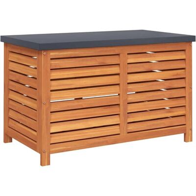Vidaxl Acacia Wood Garden Storage Box - 60x50x55 cm Vidaxl Acacia Wood Garden Storage Box - 60x50x55 cm