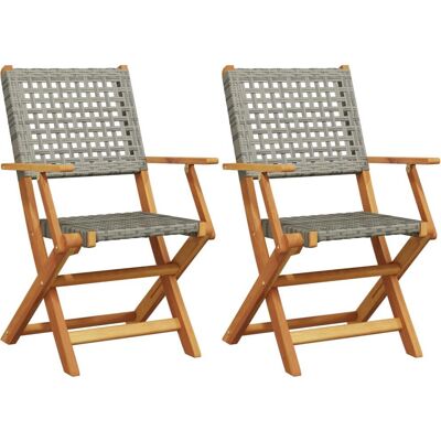 vidaXL 367664 Chaise d'Extérieur Grise - Chaise d'Extérieur - Publicité vidaXL 367664 Chaise d'Extérieur Grise - Chaise d'Extérieur - Publicité