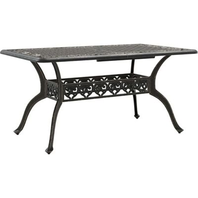 vidaXL Stół ogrodowy brąz 150x90x72 cm - Stół ogrodowy vidaXL Stół ogrodowy brąz 150x90x72 cm - Stół ogrodowy