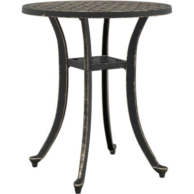 vidaXL Gartentisch - Langlebiges Gussaluminium 48x53cm - Gartentisch vidaXL Gartentisch - Langlebiges Gussaluminium 48x53cm - Gartentisch