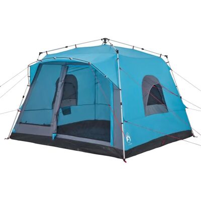 vidaXL Familienzelt Kabine 7 Personen Blau - Familienzelt vidaXL Familienzelt Kabine 7 Personen Blau - Familienzelt