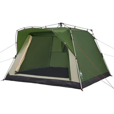 vidaXL 4-personers grøn camping telt - Vandafvisende & Let vidaXL 4-personers grøn camping telt - Vandafvisende & Let