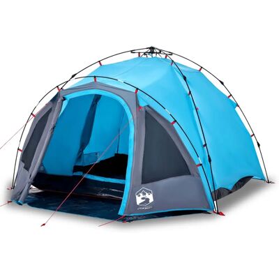 Tente de camping vidaXL Dôme 3 Personnes Bleue - Tente Tente de camping vidaXL Dôme 3 Personnes Bleue - Tente
