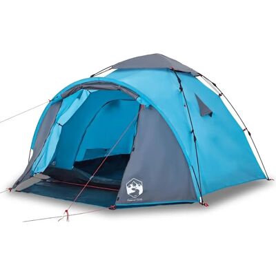 Tenda de camping vidaXL 3 pessoas azul - Leve, Liberação rápida Tenda de camping vidaXL 3 pessoas azul - Leve, Liberação rápida