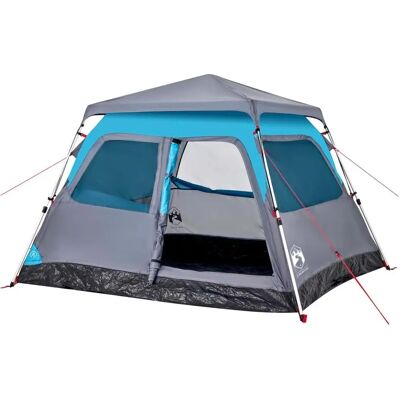 vidaXL Blaue Kuppelzelt für 8 Personen Leicht - Campingzelt vidaXL Blaue Kuppelzelt für 8 Personen Leicht - Campingzelt
