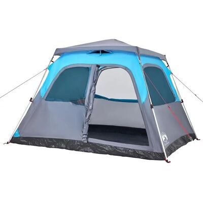 vidaXL Blaue Kuppel Familienzelt 6-8 Personen Leichtes Camping vidaXL Blaue Kuppel Familienzelt 6-8 Personen Leichtes Camping