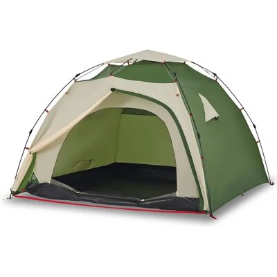 vidaXL Kuppel-Campingzelt 4 Personen Grün - Zelt vidaXL Kuppel-Campingzelt 4 Personen Grün - Zelt