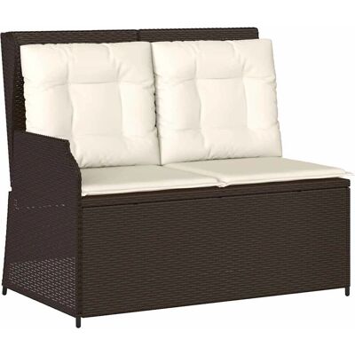 VidaXL 368947 Terrasssofa - Braun - Gartenmöbel VidaXL 368947 Terrasssofa - Braun - Gartenmöbel