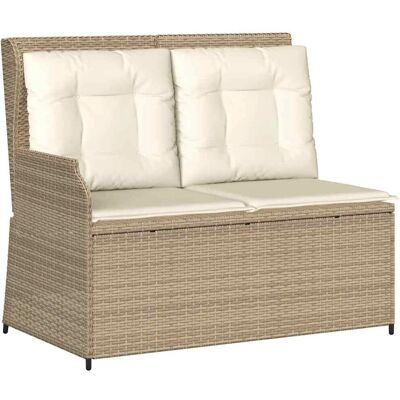 Vidaxl Gartenrecliner - Verstellbar, Gepolstert, Witterungsbeständig Vidaxl Gartenrecliner - Verstellbar, Gepolstert, Witterungsbeständig