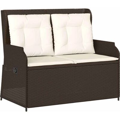 VidaXL Gartensofa - Langlebiger Synthetischer Rattan - Loungesessel VidaXL Gartensofa - Langlebiger Synthetischer Rattan - Loungesessel