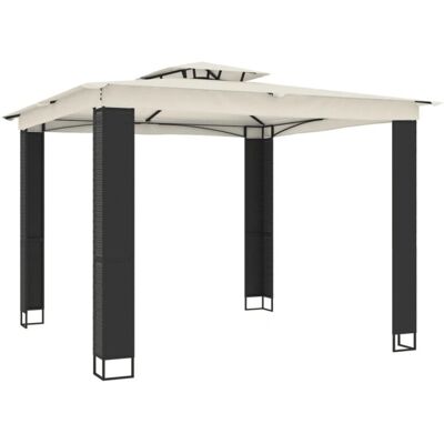 vidaXL Pergola z Dwiema Kopułami 2.94x2.94m Stal - Zewnętrzny Paviljon vidaXL Pergola z Dwiema Kopułami 2.94x2.94m Stal - Zewnętrzny Paviljon