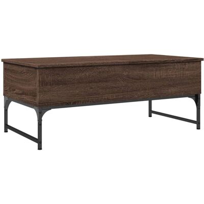 vidaXL 845380 Couchtisch Eichenholz Braun - Beistelltisch, Sofatisch vidaXL 845380 Couchtisch Eichenholz Braun - Beistelltisch, Sofatisch