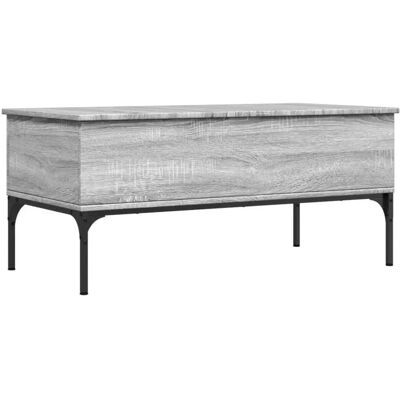 vidaXL Couchtisch Grau Sonoma - Beistelltisch, Sofatisch, Wohnzimmer Tisch vidaXL Couchtisch Grau Sonoma - Beistelltisch, Sofatisch, Wohnzimmer Tisch