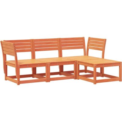 vidaXL 3216907 ulkokalustesarja - 4-osainen puutarhan lounge-sarja massiivipuuta vidaXL 3216907 ulkokalustesarja - 4-osainen puutarhan lounge-sarja massiivipuuta
