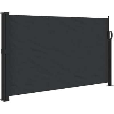 vidaXL Tiltsideside Markise Sort 120x300 cm - Side markise vidaXL Tiltsideside Markise Sort 120x300 cm - Side markise