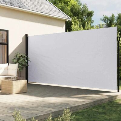 vidaXL Hvid 220x300cm Udvendig Side Markise - Side Markise vidaXL Hvid 220x300cm Udvendig Side Markise - Side Markise
